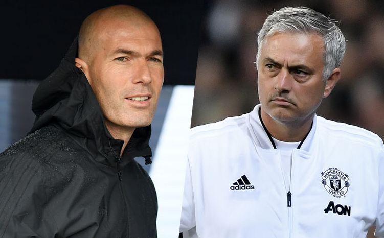 zinedine zidane and Jose mourinho Premier League