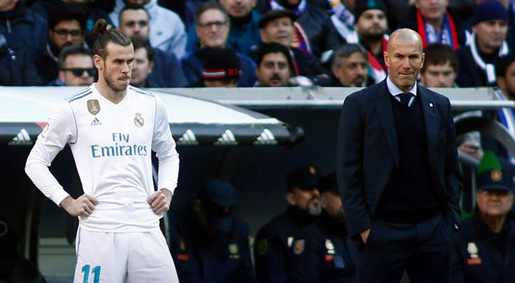 Zinedine Zidane and Gareth Bale Real Madrid