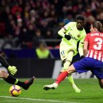 Mana Dembele and Felipe Luis