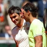 Rafael Nadal and Roger Federer