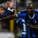 Antonio Conte and Romelu Lukaku